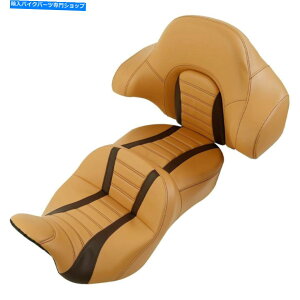 �V�[�g �C�G���[���C�_�[�h���C�o�[���q�V�[�g�w������t�B�b�g�n�[���[�c�[�����O2014-2021�A�����J Yellow Rider Driver Passenger Seat Backrest Fit For Harley Touring 2014-2021 US