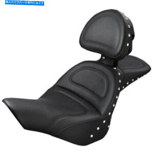 V[g Saddlemen Explorer Studded 2AbvV[gw / backrest 2013-17n[[FXSB̃uCNAEg Saddlemen Explorer Studded 2-Up Seat w/ Backrest 2013-17 Harley FXSB Breakout