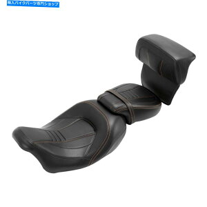 V[g n[[[hXg[gOCh14-21̂߂̃C_[hCo[̏Ȃ̔w̃pbhtBbg Rider Driver Passenger Seat Backrest Pad Fit For Harley Road Street Glide 14-21