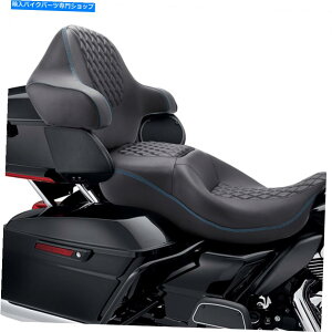 V[g n[[Xg[gOChFLHX 14-3-̃C_[̏ȁLOobNXgtBbg Rider Passenger Seat & King Backrest Fit For Harley Street Glide FLHX 14-Later