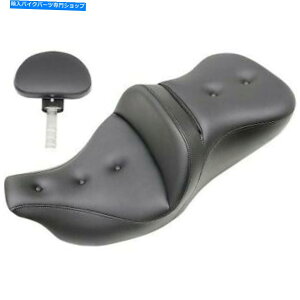 V[g Th[h\t@s[gbvV[gw /hCo[obNXgTri Glide Trike 09-20 Saddlemen Road Sofa Pillow Top Seat w/Driver Backrest for Tri Glide Trike 09-20
