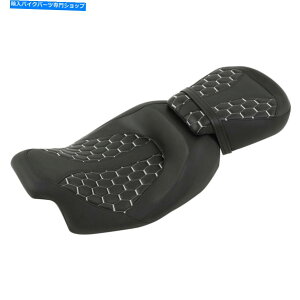 V[g PUU[C_[hCo[qȃtBbgn[[c[O[hLO09-21 PU Leather Rider Driver & Passenger Seat Fit For Harley Touring Road King 09-21