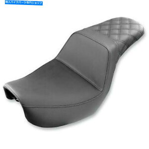 V[g Harley FXDWG FLD FXD DYNA 06-17̂߂Saddlemen GelcoreiqXeb`V[g Saddlemen GelCore Black Lattice Stitch Seat for Harley FXDWG FLD FXD Dyna 06-17