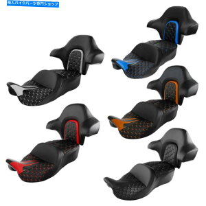 V[g ^]ȗqV[gbvobNXgtBbgn[[c[O14-21 15 17 17 Driver Passenger Seat Wrap Around Backrest Fit For Harley Touring 14-21 15 16 17