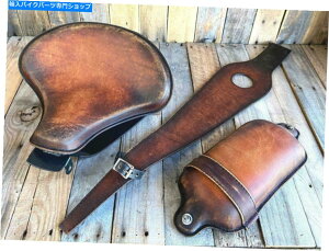 V[g 2010-2021X|[cX^[n[[LbgXvOgN^[V[guEuEfBXvPpbh^NB 2010-2021 Sportster Harley Kit Spring Tractor Seat Brown Brown Dist P-Pad Tank B