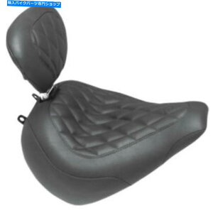 V[g }X^OubN_ChChgbp[hCo[\V[gobNXgn[[\tgFXBR Mustang Black Diamond Wide Tripper Driver Solo Seat Backrest Harley Softail FXBR
