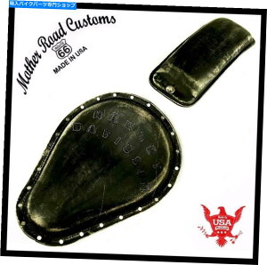 V[g XvO\V[gX|[cX^[n[[c[YuNfBXvbcxbgpbh`bp[{o[_Ci Spring Solo Seat Sportster Harley Tooled Blk Dist Rivets Pad Chopper Bobber Dyna