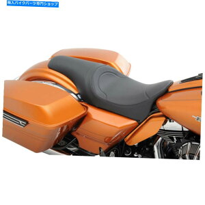 V[g 2008-18n[[EtEtEc[Ô߂̃hbOXyVeBXeb`vf^[V[g Drag Specialties Stitch Predator Seat for 2008-18 Harley FLHT FLHR Touring