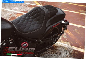 V[g CgwNX - _ChXG[hebNObvV[gJo[pn[[_rbh\b{u18-20 Luimoto Hex-Diamond Suede Tec-Grip Seat Cover For Harley Davidson Fat Bob 18-20