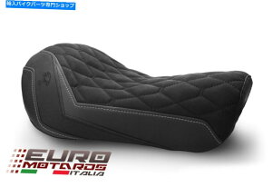 V[g Luimoto hex-rXG[hTEC-GRIPV[gJo[pn[[_rbh\AC883 2016-2020 Luimoto HEX-R Suede Tec-Grip Seat Cover For Harley Davidson Iron 883 2016-2020