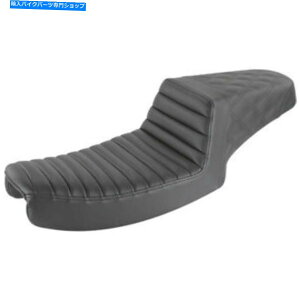 V[g SaddlemenXebvAbv2AbvV[g - ^bNƃ[/_Ch - DYNAiubNj891-04-176 Saddlemen Step Up 2-Up Seat - Tuck and Roll/Diamond - Dyna (Black) 891-04-176