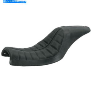 V[g [hTYubN/ubNGc2AbvV[g2006-17n[[_CiFXDf Roland Sands Black/Black Enzo 2-Up Seat 2006-17 Harley Dyna FXD Models