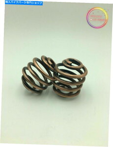 V[g yAAeB[Ndグ2C`\V[gXvOXn[[{o[D PAIR ANTIQUE COPPER FINISH 2 INCH SOLO SEAT SPRINGS HARLEY BOBBER SHIPS FROM USA