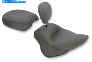 �V�[�g �}�X�^���O - 79742 - ���O���\�Ȕw�����ꂪ�t���Ă���L���c�[�����O�\���̍��ȁA�X�^�b�h�Ȃ� Mustang - 79742 - Wide Touring Solo Seat with Removable Backrest, No Studs