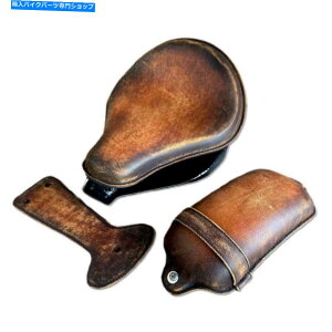 �V�[�g 2000-2017���F�̃X�v�����O�V�[�g�p�b�h�ϊ��}�E���g�L�b�g�̃n�[���[�\�t�g�u���E�� 2000-2017 Harley Softail Brown On Brown Spring Seat Pad Conversion Mounting Kit