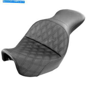 V[g SaddlemenubNGNXv[iqXeb`c[OV[g - 806-04-029LS Saddlemen Black Explorer Lattice-Stitch Touring Seat - 806-04-029LS