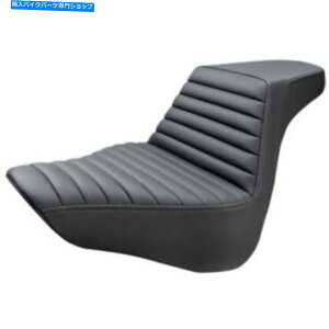 �V�[�g �T�h���������X�e�b�v2�A�b�v�^�b�N�ƃ��[��TR�V�[�g�n�[���[�\�t�g18+���������NM8 Saddlemen Black Step 2 Up Tuck And Roll TR Seat Harley Softail 18+ Fat Boy M8