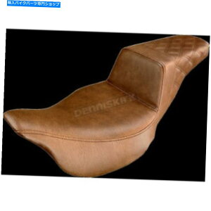 V[g Th㕔iqXeb`iV[g - 808-07B-173BR Saddlemen Rear Lattice Stitch Step-Up Seat - 808-07B-173BR