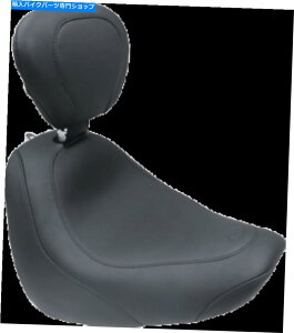シート マスタングトリッパーオートバイソロシート&バックレスト18-19ハーレーソフト脂肪ボブ Mustang Tripper Motorcycle Solo Seat & Backrest 18-19 Harley Softail Fat Bob