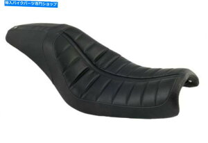 V[g Roland Sands Black Enzo 2-Up Seat 06-14n[[_CiOCh Roland Sands Black Enzo 2-Up Seat for 06-14 Harley Dyna Glide