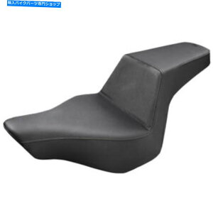 V[g 2013-17n[[\tgFXSB̂߂SaddlemenubNObp[ Saddlemen Black Gripper Step-Up Seat for 2013-17 Harley Softail FXSB