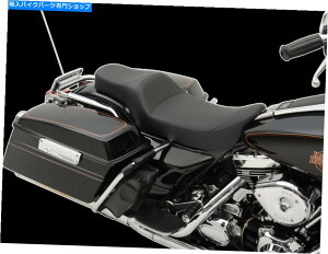 V[g 97-07n[[c[Ô߂̃hbOXyVeBubNvf^[g[`V[g Drag Specialties Black Predator Extended Reach Seat for 97-07 Harley Touring