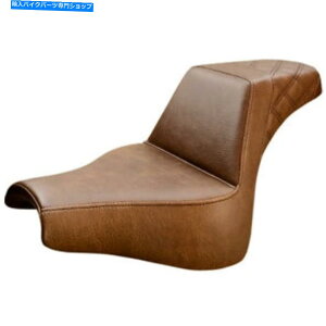 V[g SaddlemenXebvAbv2AbvV[g - iqXeb`iuEj818-28-173BR Saddlemen Step Up 2-Up Seat - Lattice Stitched (Brown) 818-28-173BR