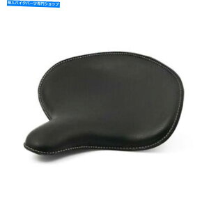 �V�[�g �\���V�[�g�{�[�o�[1925�X�^�C���A���A�����U�[�u���b�N�A�n�[���[ - Davidson Solo Seat Bobber 1925 Style, Real Leather Black, for Harley - Davidson�y���s�A���i�z