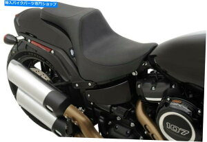 V[g hbOXyVeBߐHIIIV[gX[Yv[n[[t@bg{uFXSB 18-19 Drag Specialties Predator III Seat Smooth Plain for Harley Fat Bob FXSB 18-19