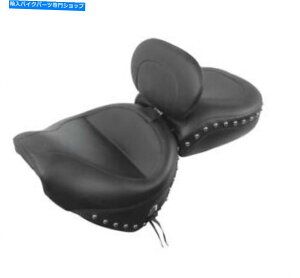 V[g }nXV1600 / 1700[hX^[p}X^O2s[XV[gW / DROVER BACKREST - 79190 Mustang 2-Piece Seat w/ Driver Backrest for Yamaha XV1600/1700 Road Star - 79190