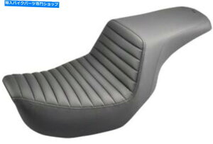 V[g XebvAbv^bN[2AbvV[gubNTh806-04-171 06-17n[[_Ci Step-Up Tuck & Roll 2-Up Seat Black Saddlemen 806-04-171 For 06-17 Harley Dyna