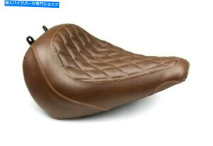 V[g }X^OuEChgv\^]ȃ_Chn[[\tgj̎q18+ Mustang Brown Wide Tripper Solo Driver Seat Diamond Harley Softail Fat Boy 18+