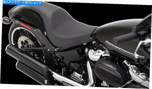 �V�[�g �h���b�O�X�y�V�����[�ߐH�Ҋ��炩�ȃr�j�[���I�[�g�o�C2�A�b�v�V�[�g18-20�n�[���[�\�t�g Drag Specialties Predator Smooth Vinyl Motorcycle 2-Up Seat 18-20 Harley Softail