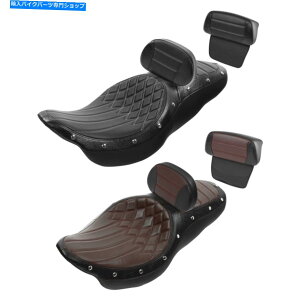 V[g ^]ȗqȃC_[AobNXgtBbgTri Glide 14-21 Driver Passenger Seat Rider Rear Backrest Fit For Harley Touring Tri Glide 14-21