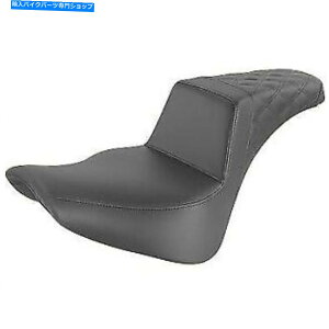 V[g FLDE / FLHC / FLSL 18-20̂߂SADDlemenWRAiqXeb`XebvAbvV[g18-20 Saddlemen GelCore Black Lattice Stitch Step-Up Seat for FLDE/FLHC/FLSL 18-20