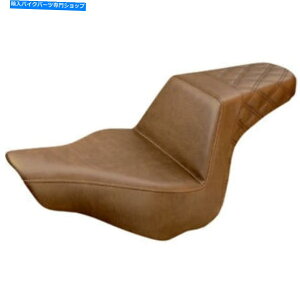 V[g SaddlemenXebvAbv2AbvV[g - q_Ch - FXSBiuEj813-27-173BR Saddlemen Step Up 2-Up Seat - Passenger Diamond - FXSB (Brown) 813-27-173BR