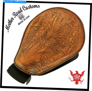 V[g 2004-2006 Sportster Harley Spring\V[g}EgLbgA^HvBCS 2004-2006 Sportster Harley Spring Solo Seat Mount Kit Ant Tan Tooled Leather bcs