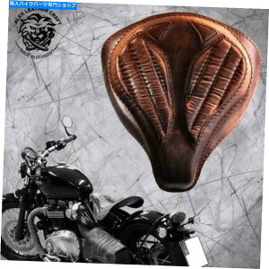 �V�[�g 2016�N����̏���Bonneville Bobber 2016�N�\���V�[�g�u�X�p�C�_�[�v�r���e�[�W�u���E��V2 Triumph Bonneville Bobber since 2016 solo seat Spider Vintage Brown V2�y���s�A���i�z