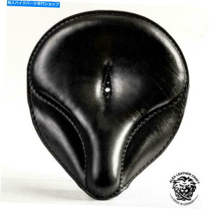 �V�[�g �{�o�[�`���b�p�[�J�X�^�����U�[����\���V�[�g�uOldtimer Black�v Bobber Chopper Custom leather handmade Solo Seat Oldtimer black�y���s�A���i�z