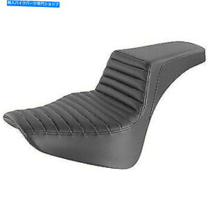 �V�[�g FLDE / FLHC / FLSL 0802-1398�̂��߂̃T�h�������W�F���R�A�u���b�N�^�b�N�ƃ��[���X�e�b�v�A�b�v�V�[�g0802-1398 Saddlemen GelCore Black Tuck and Roll Step-Up Seat for FLDE/FLHC/FLSL 0802-1398�y���s�A���i�z