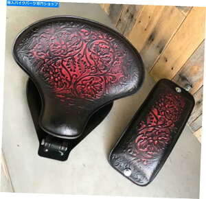 V[g 2000-2017n[[\tgXvOV[gpbhAbhI[N̗t̊v}EgLbg 2000-2017 Harley Softail Spring Seat & Pad Ant Red Oak Leaf Leather Mounting Kit