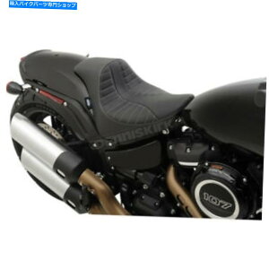 �V�[�g �h���b�O�X�y�V�����u���b�NEZ-ON SCORPION�V���o�[�X�e�b�`�\���V�[�g - 0802-1129 Drag Specialties Black EZ-On Scorpion Silver Stitch Solo Seat - 0802-1129�y���s�A���i�z