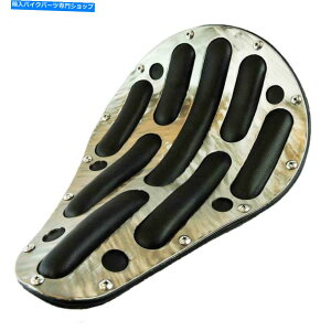 V[g `bp[n[[X|[cX^[V[gC[W[C_[X`[pE_[R[g\tgBLU[ Chopper Harley Sportster Seat Easy Rider Steel Powder Coat Soft BL Leather