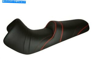 シート BMW F 650 1993-2000トップ販売者デラックスシートコンフォートブラックレッドスポーツいいえロゴ BMW F 650 1993-2000 Top Sellerie Deluxe seat Comfort Black Red Sport no logo