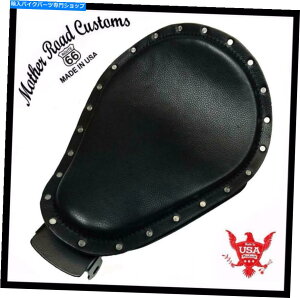 V[g 2004-2006n[[X|[cX^[XvO\V[g}EgLbgubNU[xbgBCS 2004-2006 Harley Sportster Spring Solo Seat Mount Kit Black Leather Rivets bcs
