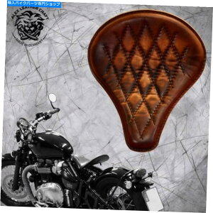 �V�[�g 2016�N����̏���Bonneville Bobber 2016�N�̃\���T�[�g�u�����O�v�r���e�[�W�u���E��V3 Triumph Bonneville Bobber since 2016 solo seat Long Vintage Brown V3�y���s�A���i�z