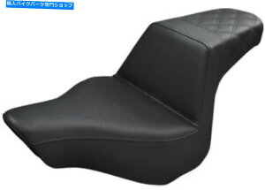V[g ThV[gXebvAbveBXubN Saddlemen Seat Step Up Lattice Black For Harley Davidson FXSB 813-27-173