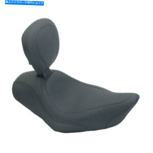 V[g }X^OChgv^[\V[gXgubNAn[[ - _rbh\X|[cX^[04-18 MUSTANG Wide Tripper Solo Seat Rest Black, For Harley-Davidson Sportster 04-18