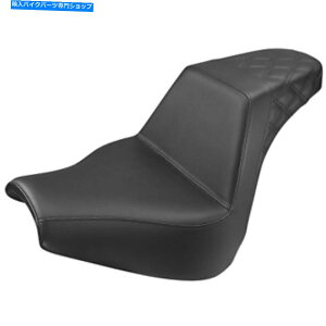 V[g Saddlemen - 818-31-173 - XebvAbvLSV[gAA - ubNn[[ - _rbh\\tgB Saddlemen - 818-31-173 - Step Up LS Seat, Rear - Black Harley-Davidson Softail B