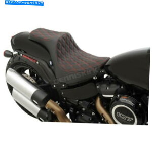 V[g hbOXyVeBubNvf^[III_u_ChXeb`V[g - 0802-1074 Drag Specialties Black Predator III Double Diamond Stitch Seat - 0802-1074
